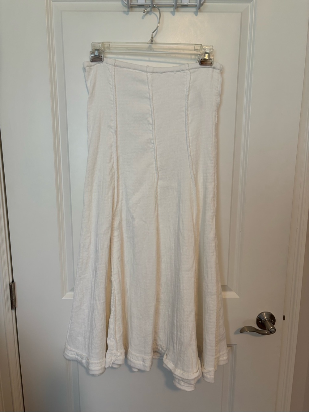 Free People Ivory Maxi Skirt